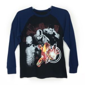 Long sleeves Boys Tee Shirt, size M (10/12)